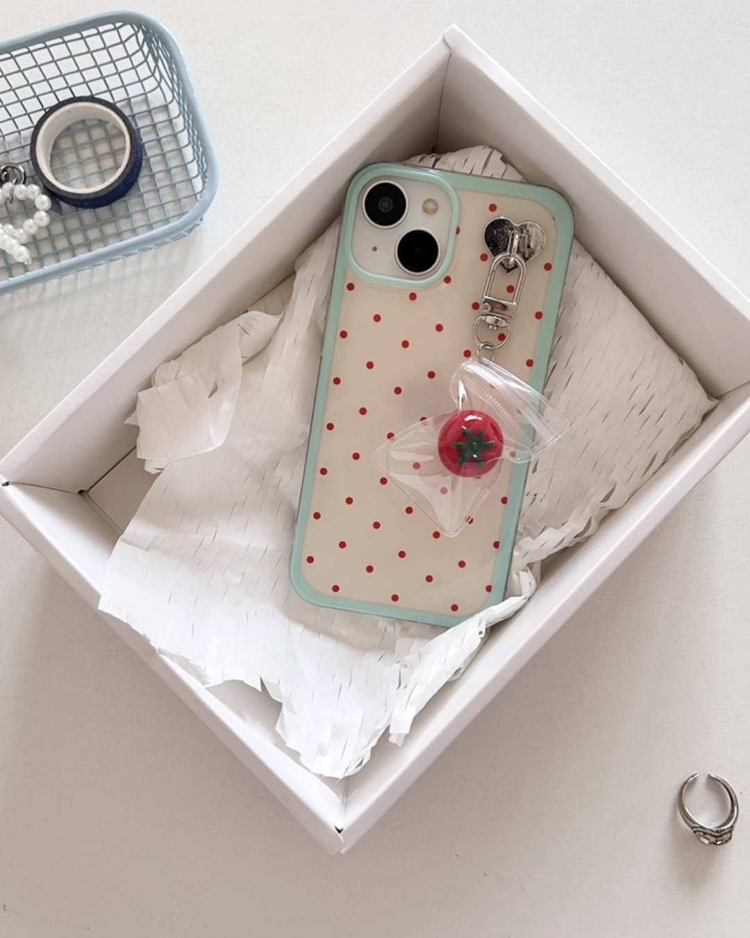 polka dots iphone case