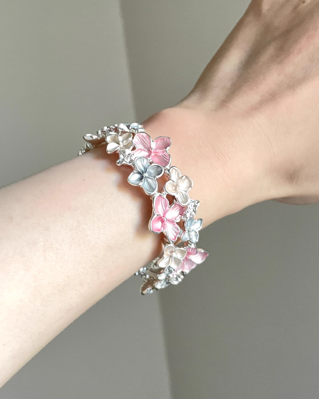 cherry blossoms bracelet