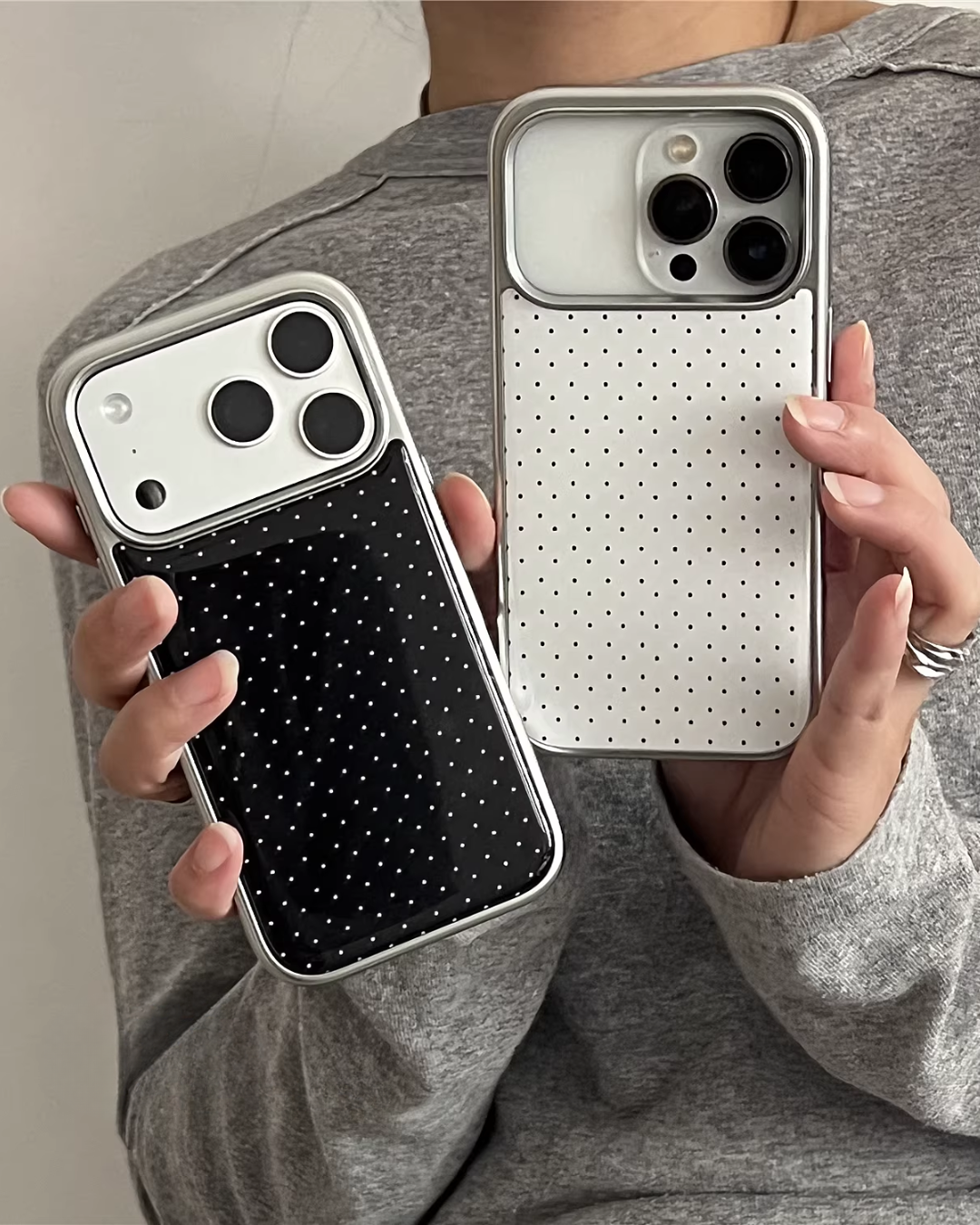mini polka phone case