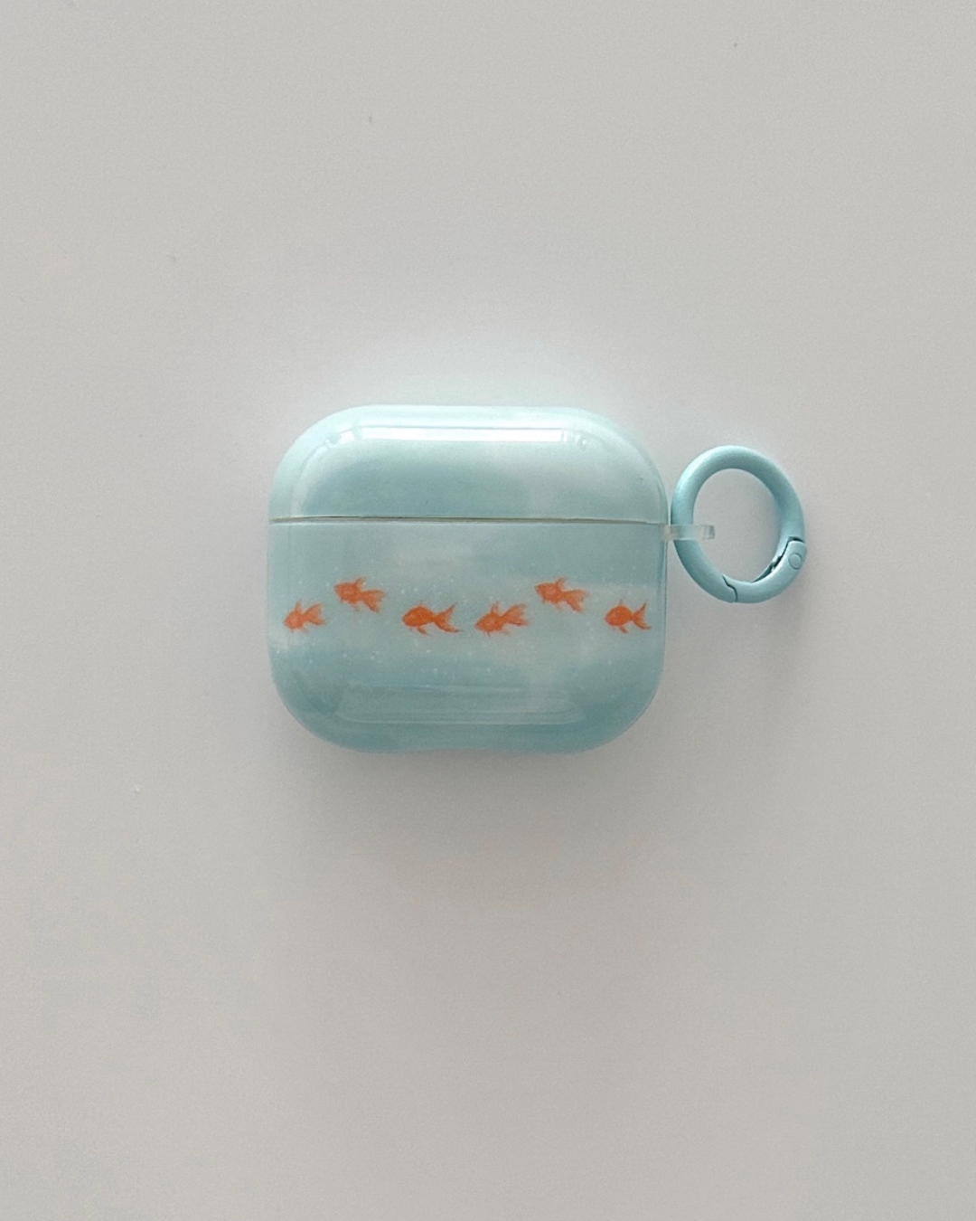 swim goldfish airpods case