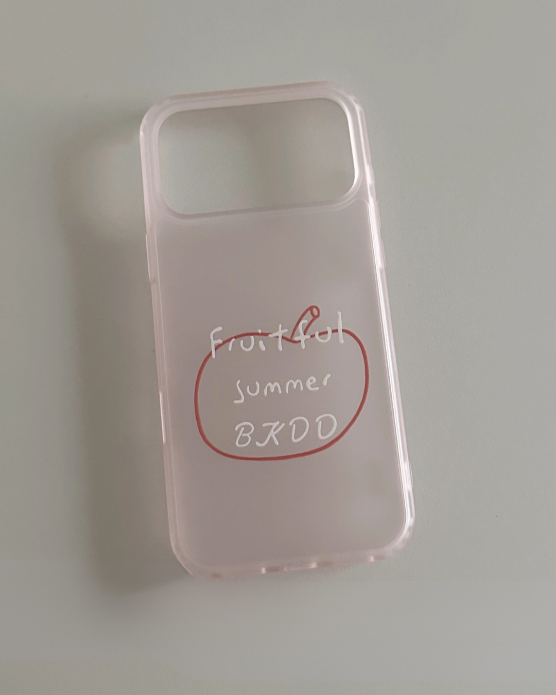 pink fruitful summer phone case