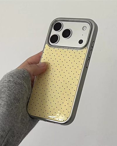 mini polka phone case