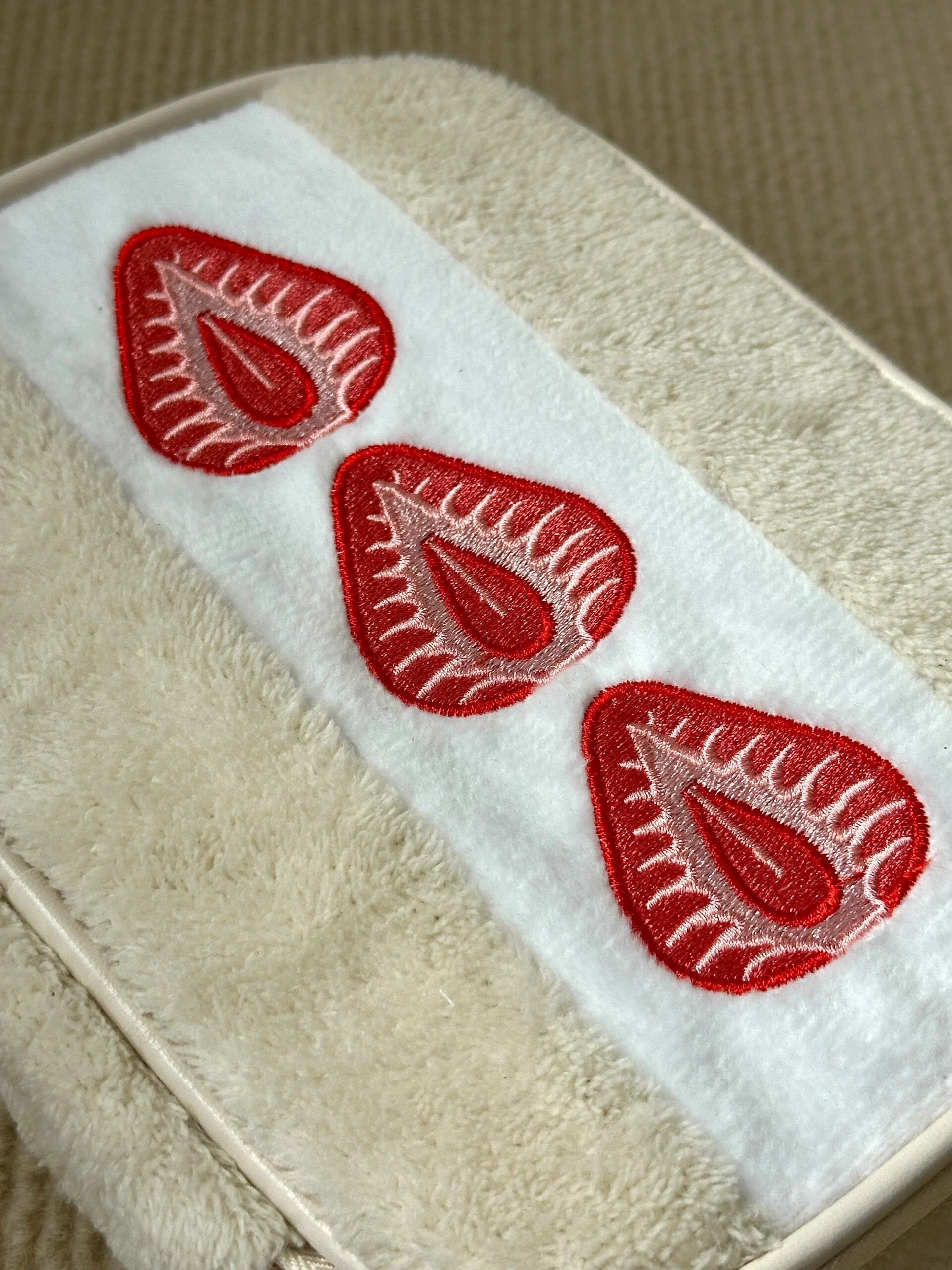 strawberry sando pouch bag