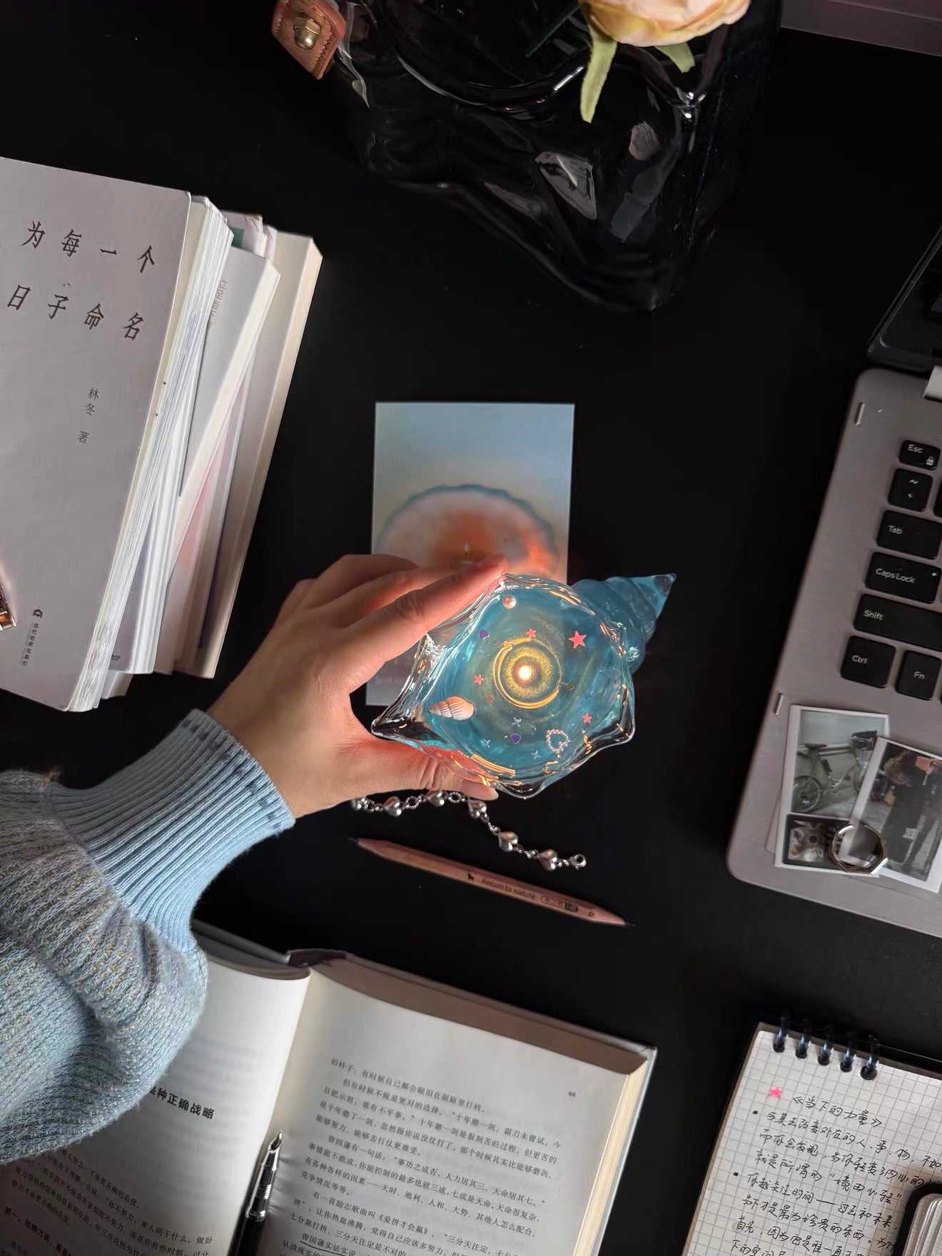 seashell candle 🕯️