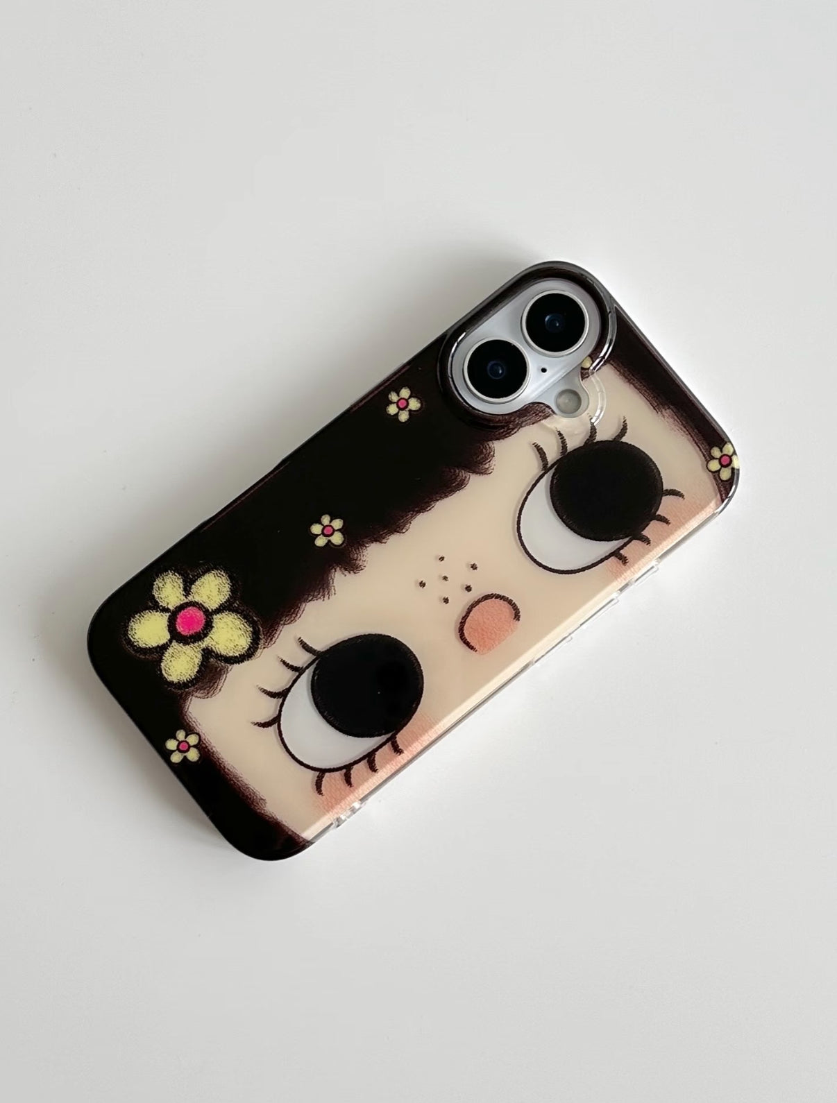 sunflower girl phone case 🌼
