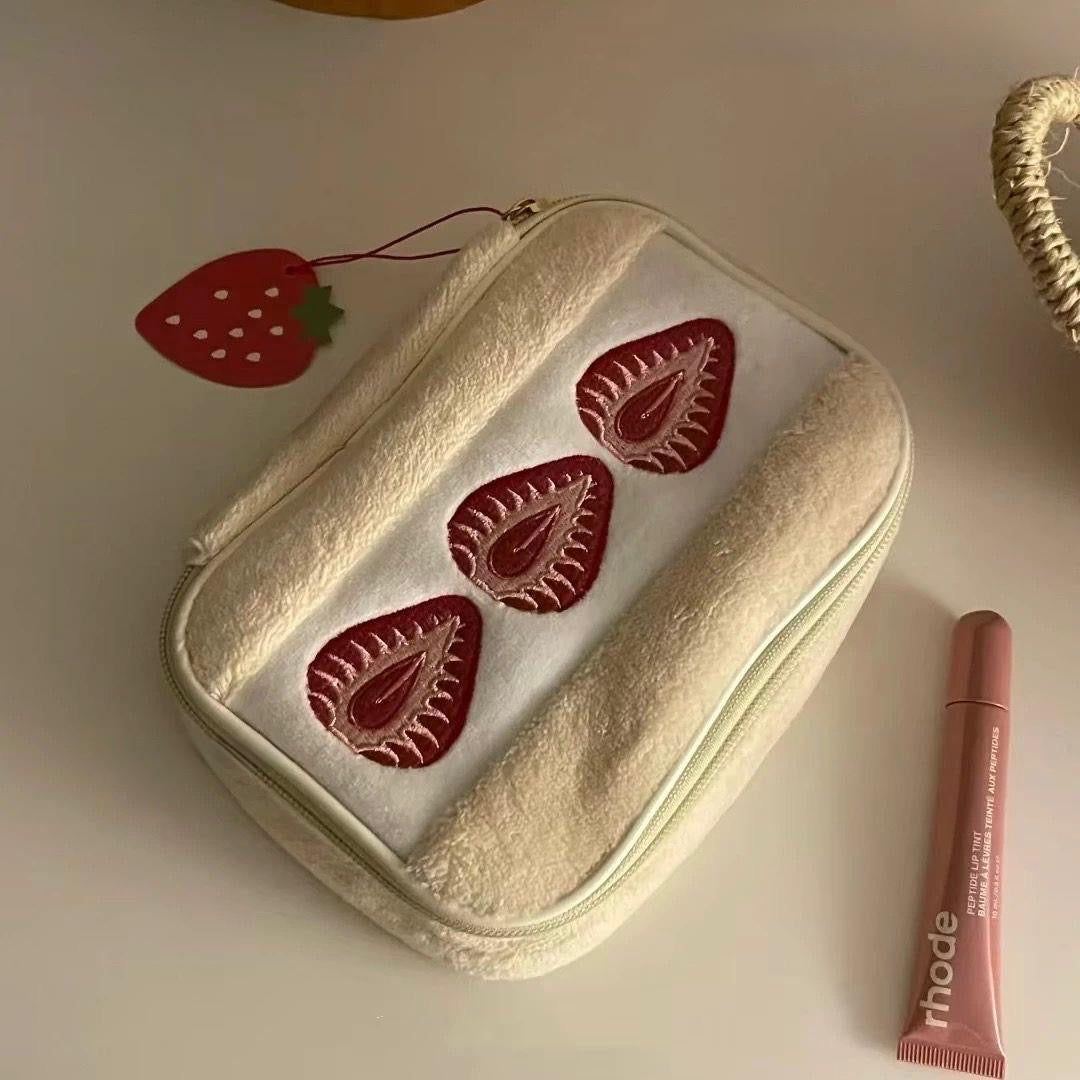 strawberry sando pouch bag