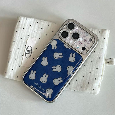 blue bunny phone case