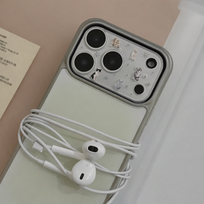 stardust cat sticker + lens protector