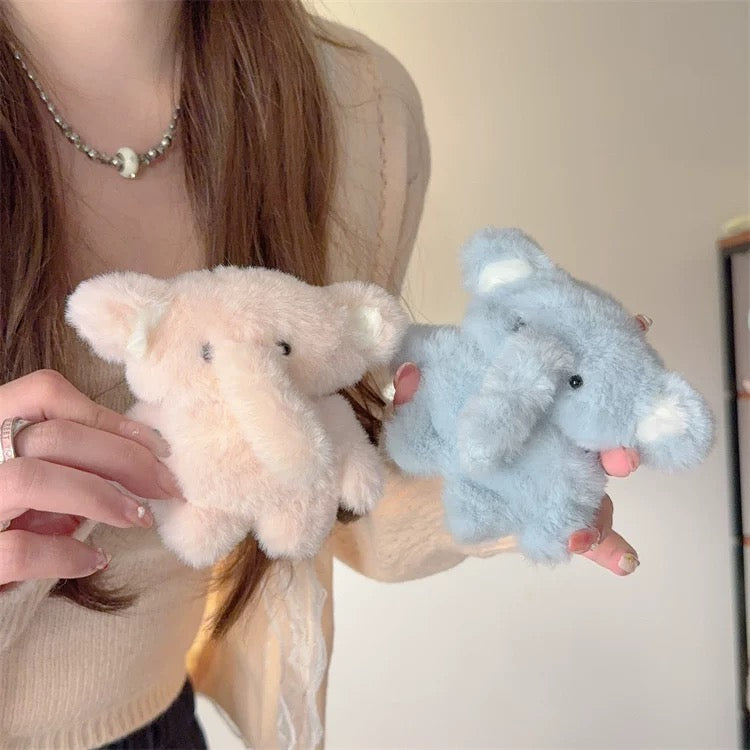 plush elephant airpods case