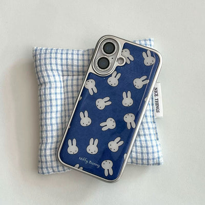 blue bunny phone case