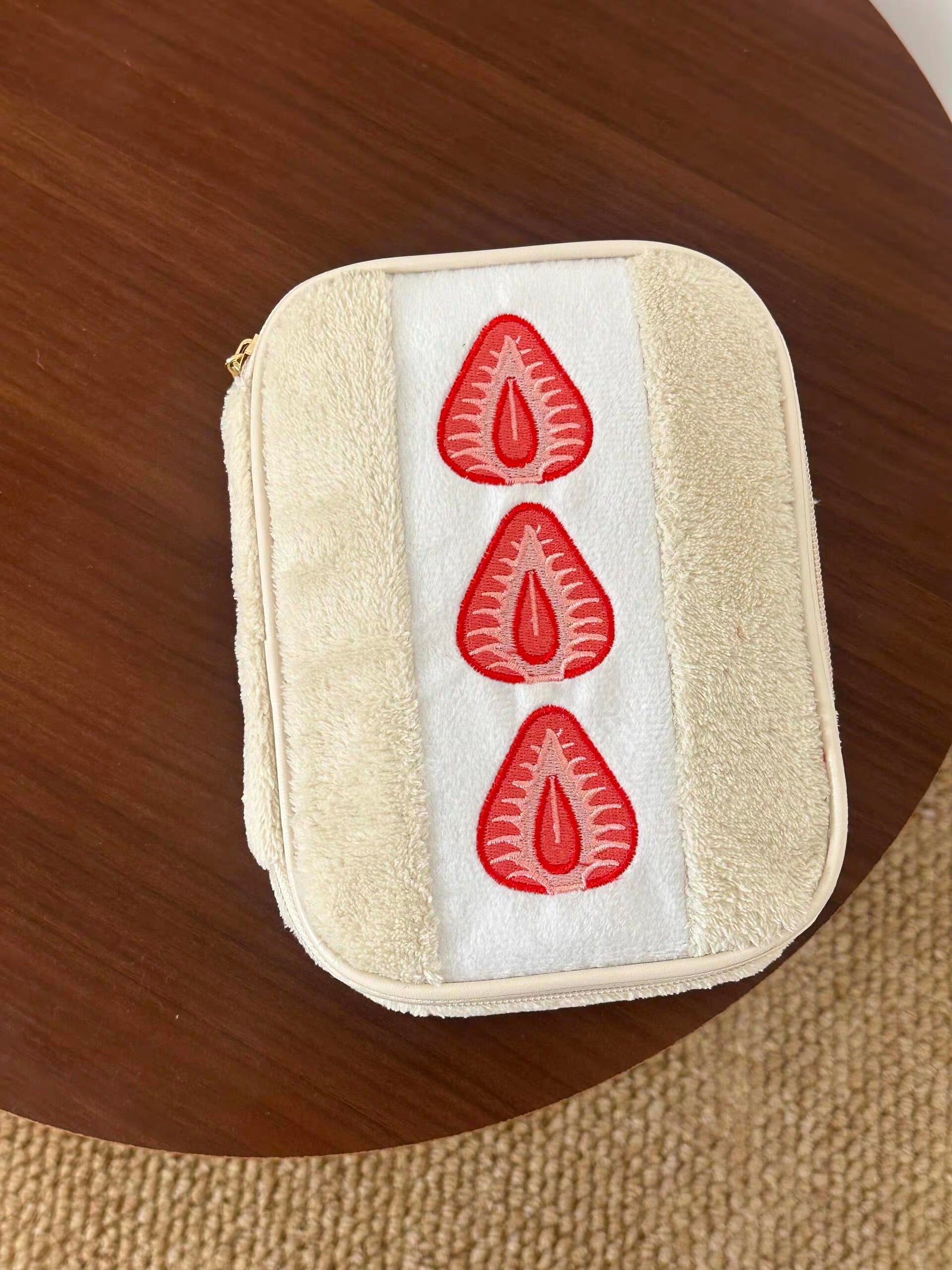 strawberry sando pouch bag