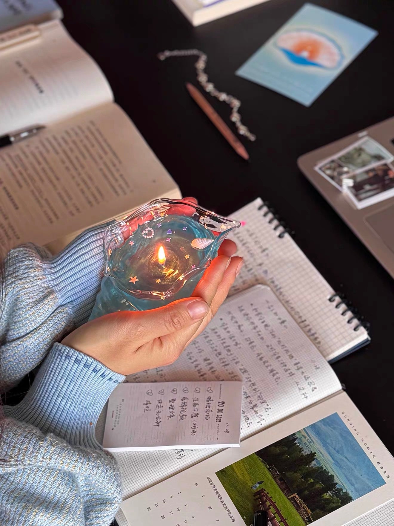 seashell candle 🕯️