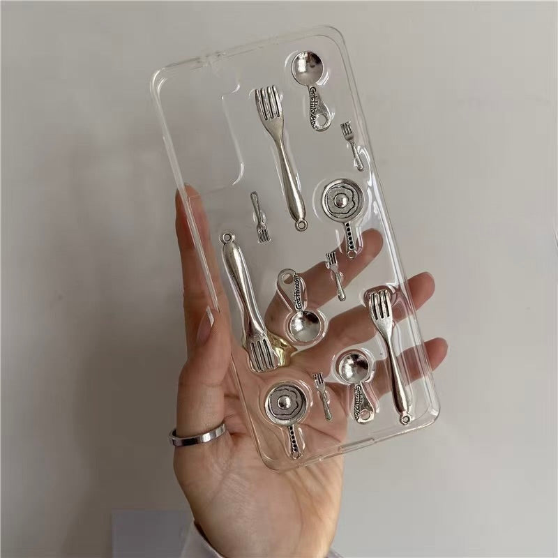 cutlery phone case
