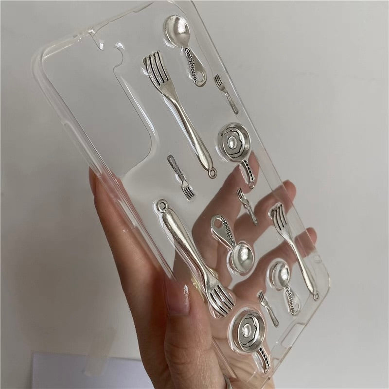 cutlery phone case