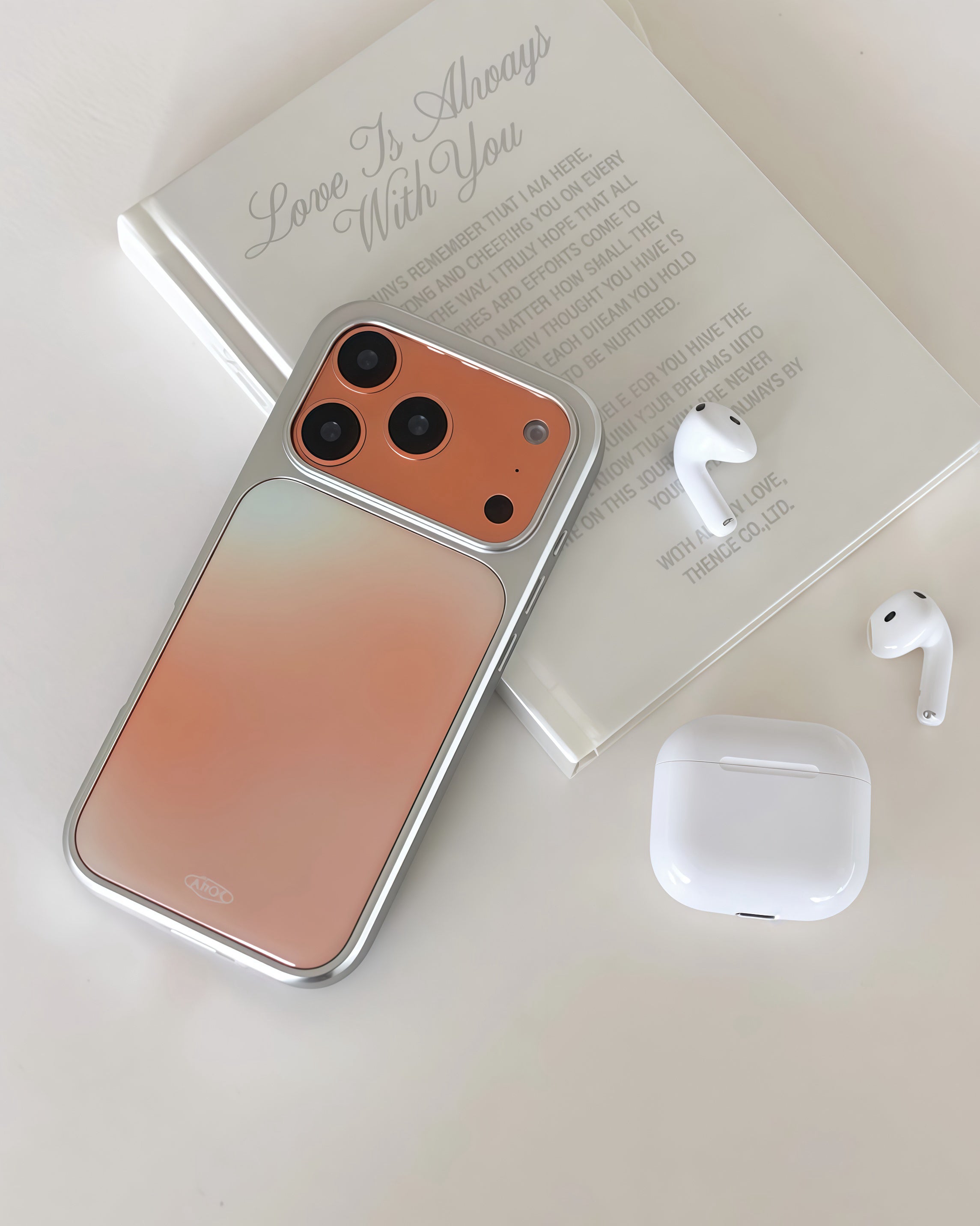 gradient aura phone case