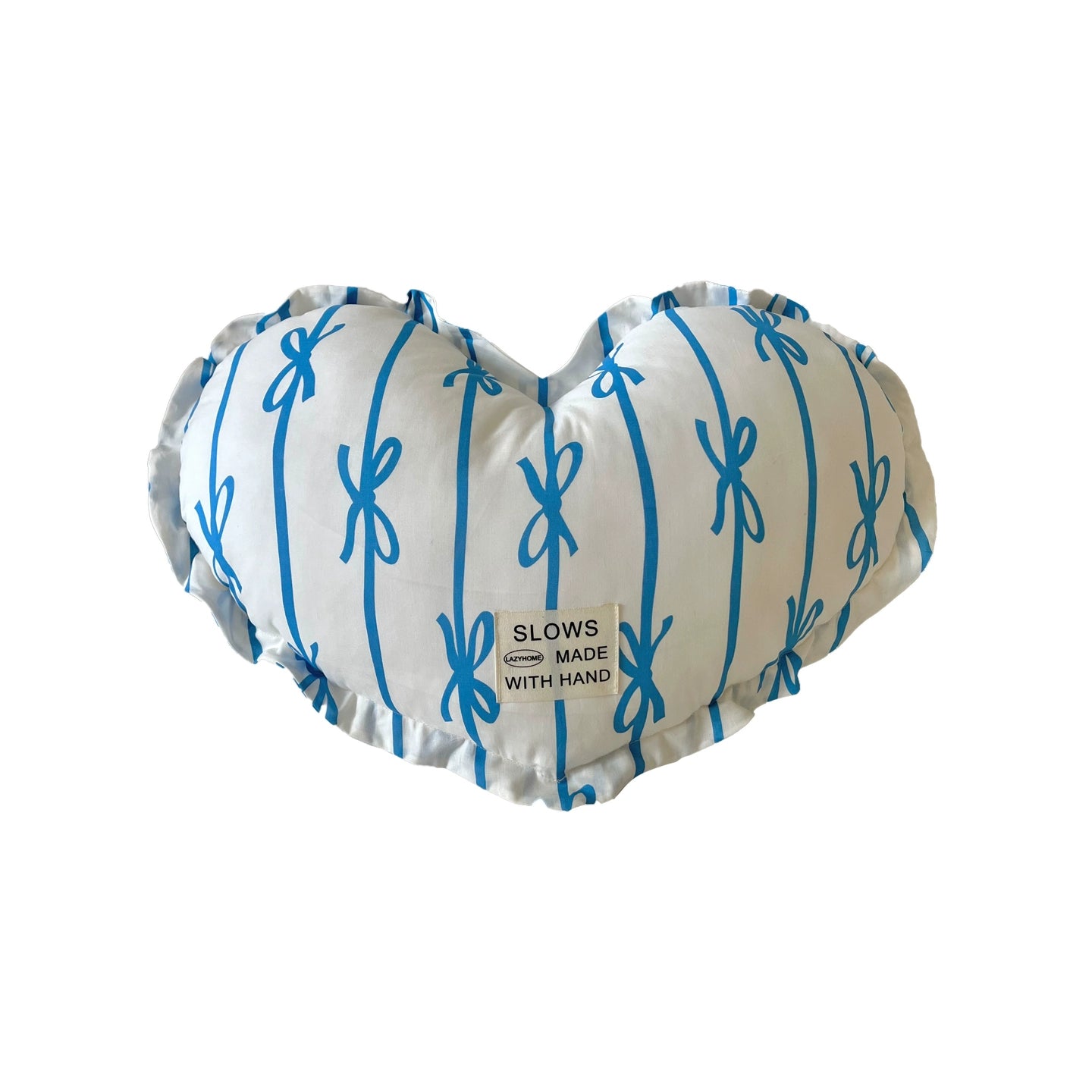 heart coquette pillows