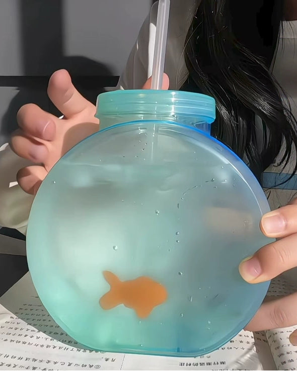 goldfish bowl water bottle
