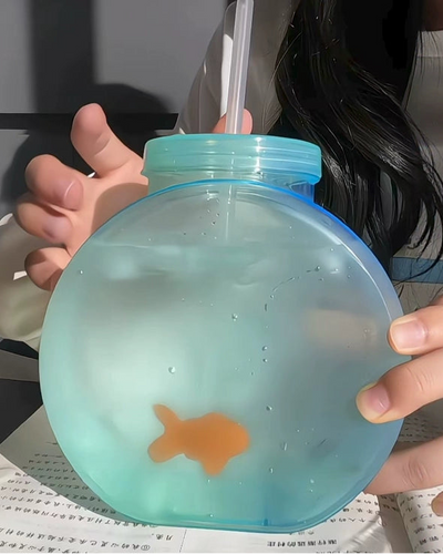 goldfish bowl water bottle