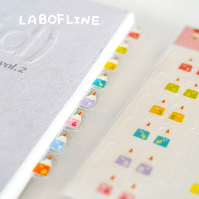 mini bookmark sticker