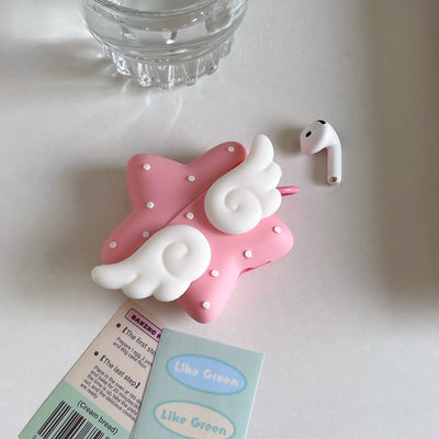 polka angel star airpods case