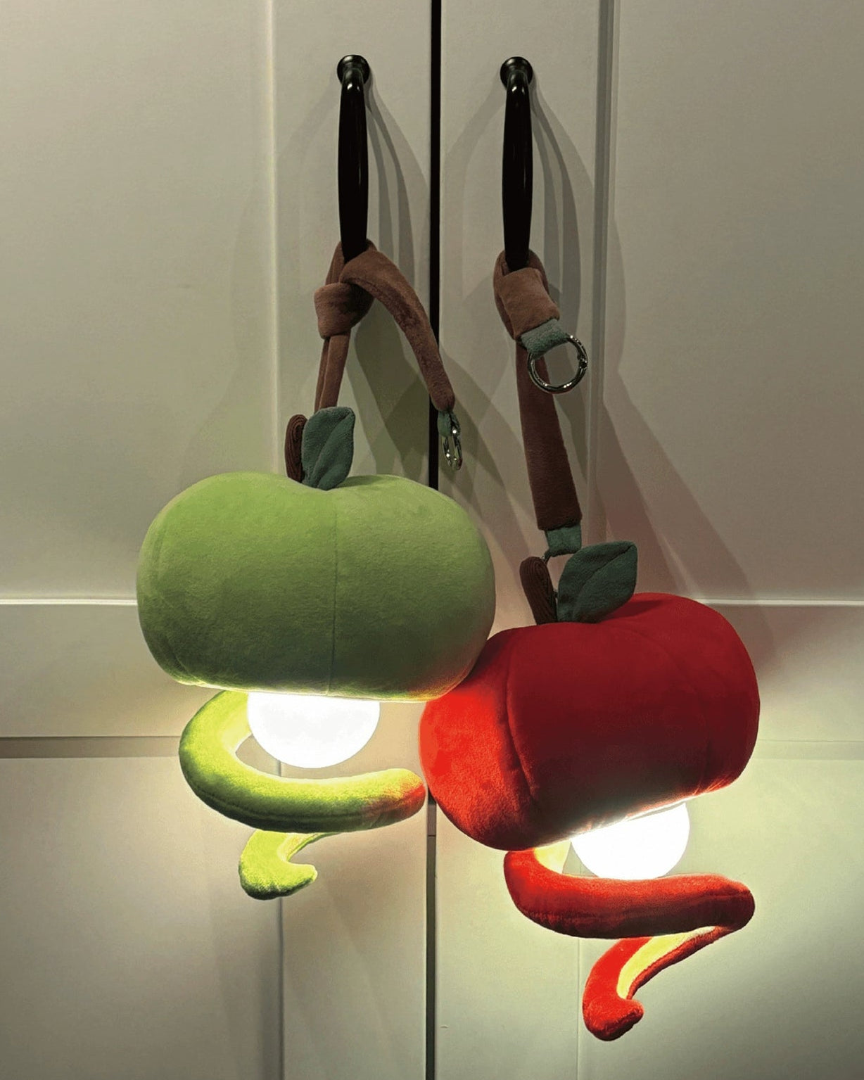 peeled apple hanging lamp