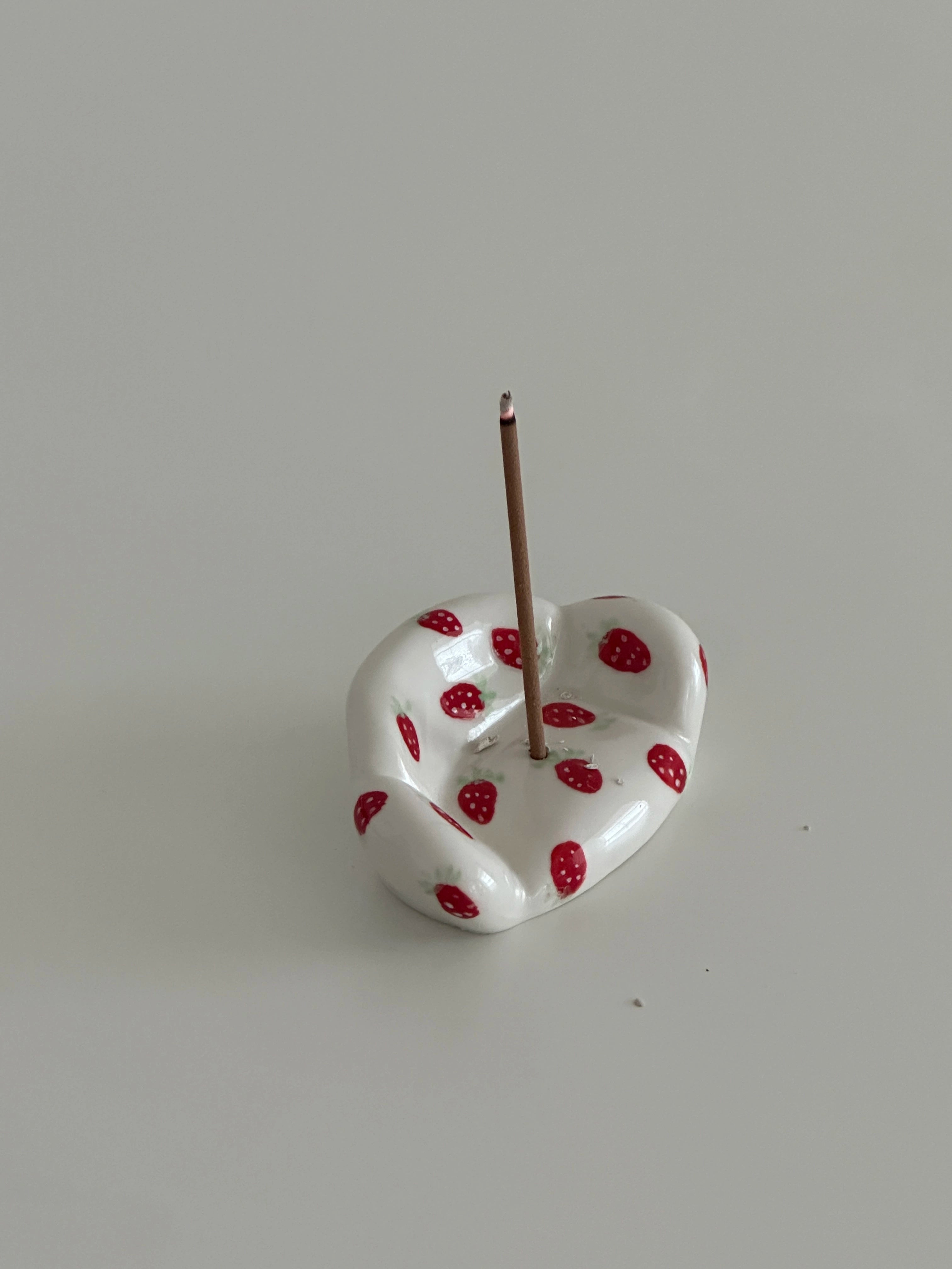 strawberry couch incense burner