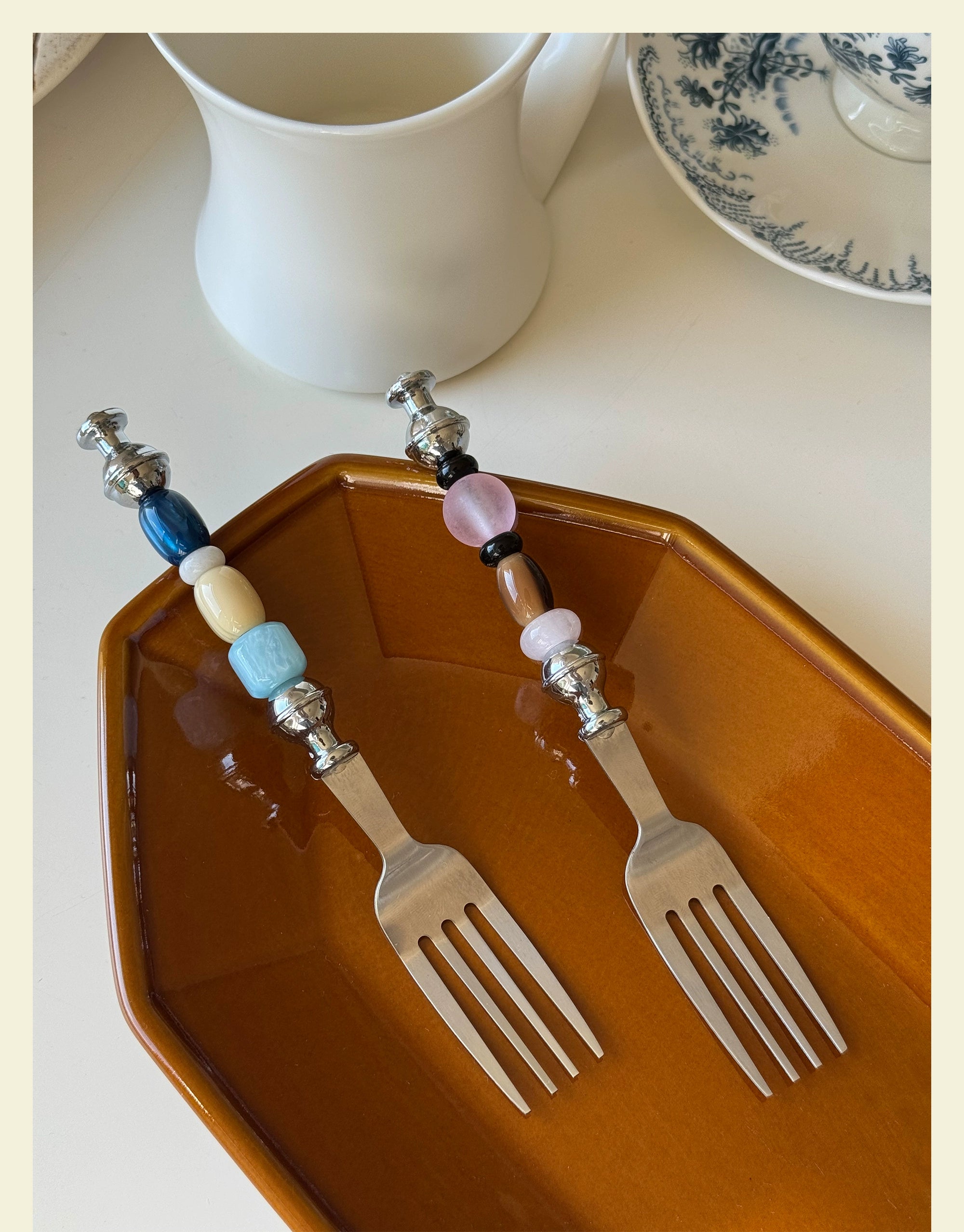 beaded cutlery collection