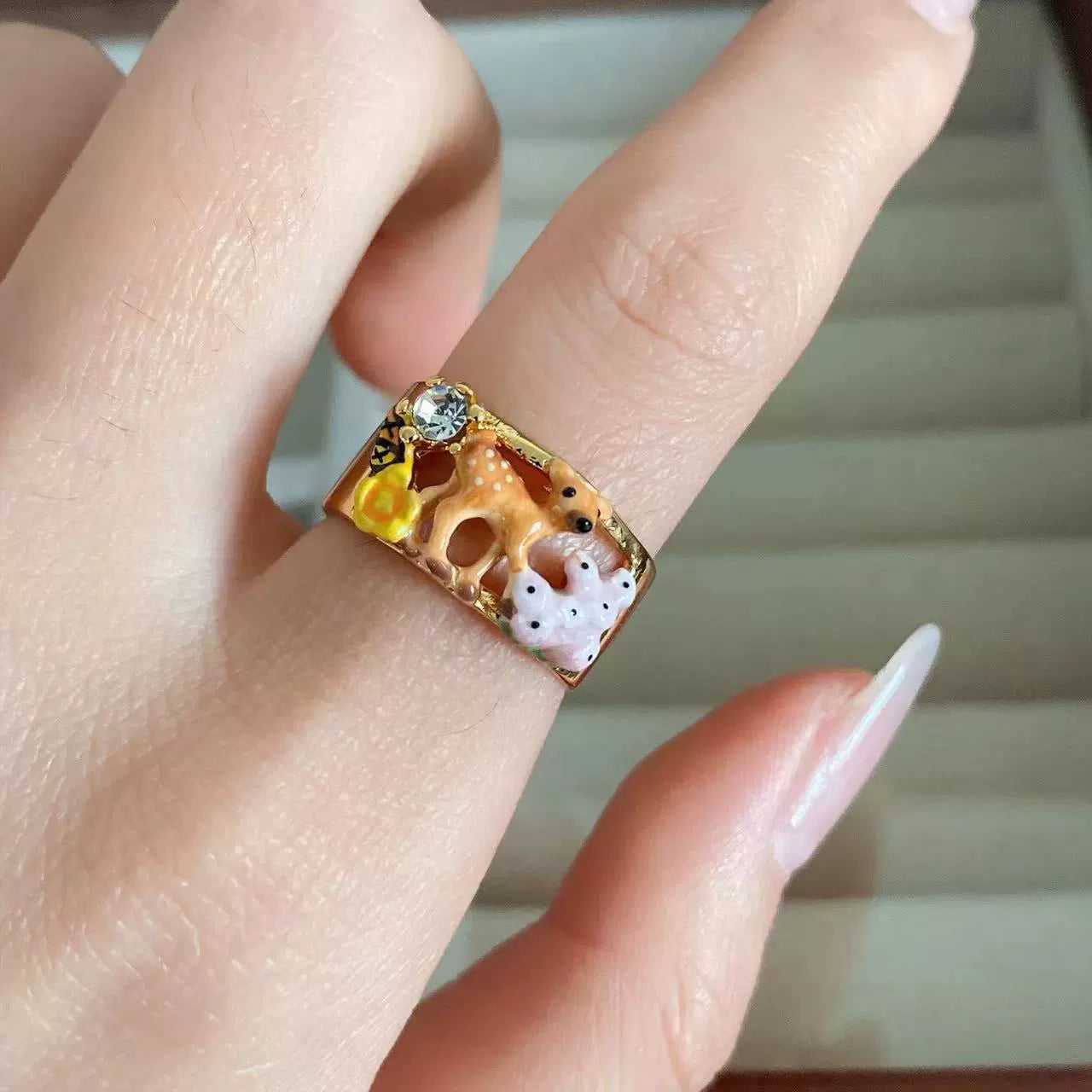 delicate fawn jewelry collection