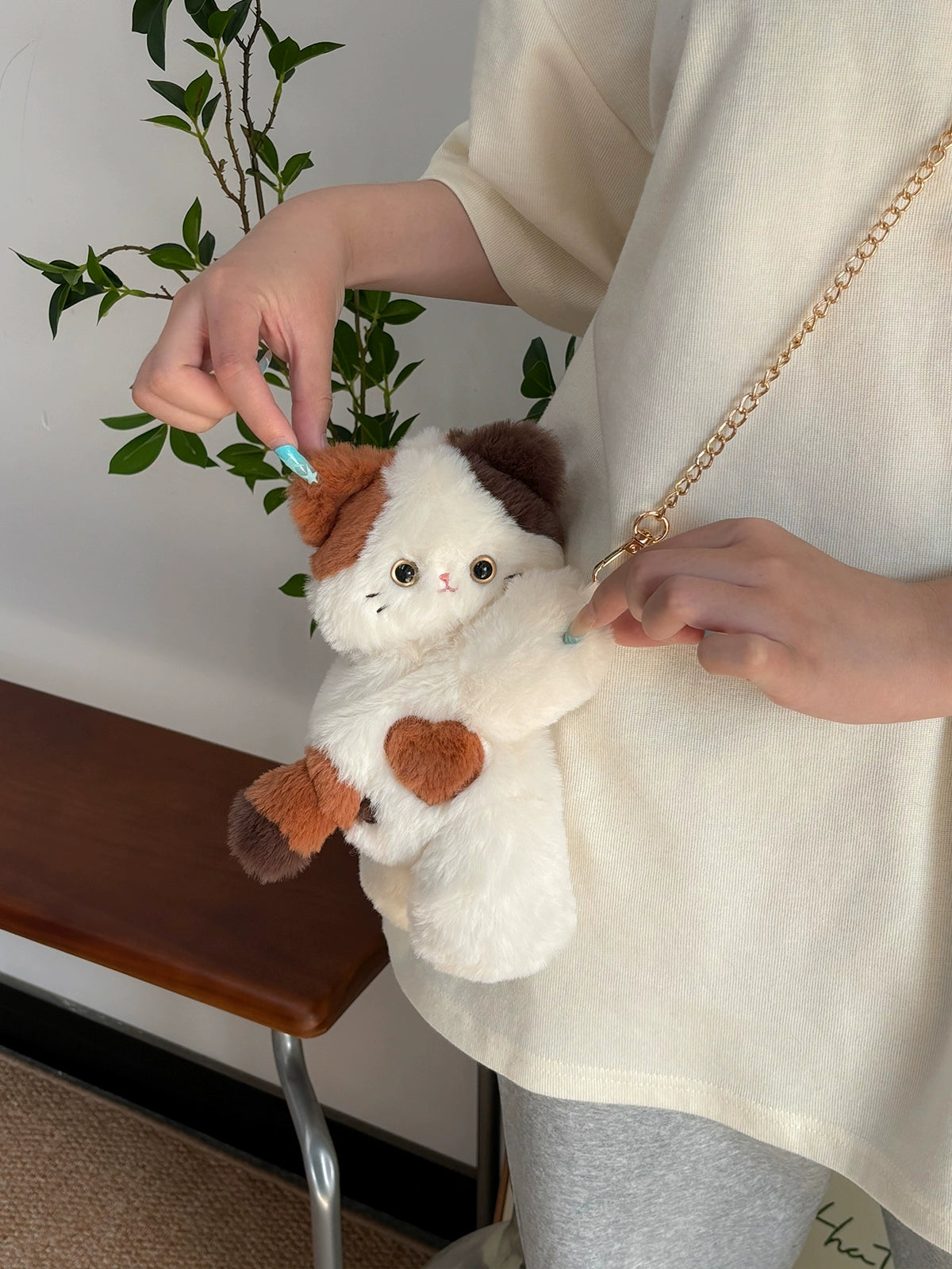 teddy bear cuddles bag