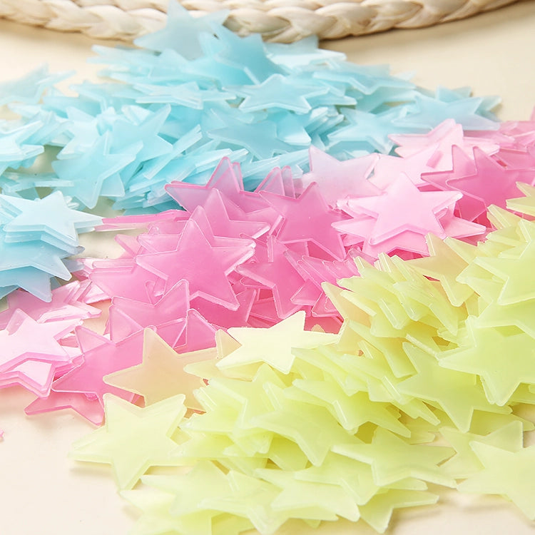 luminous star wall stickers
