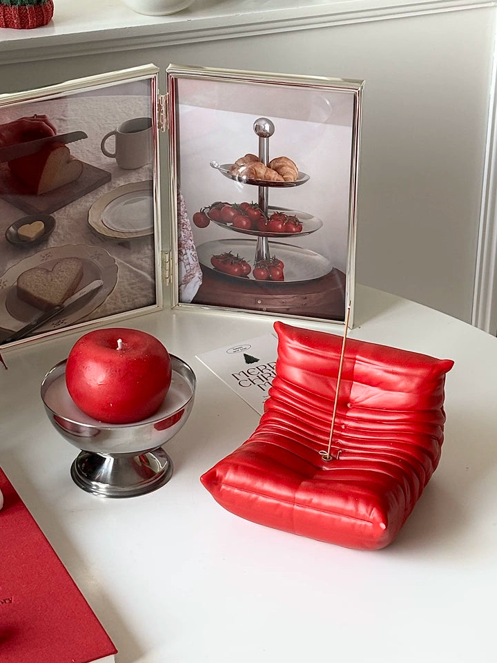 pleated sofa incense holder