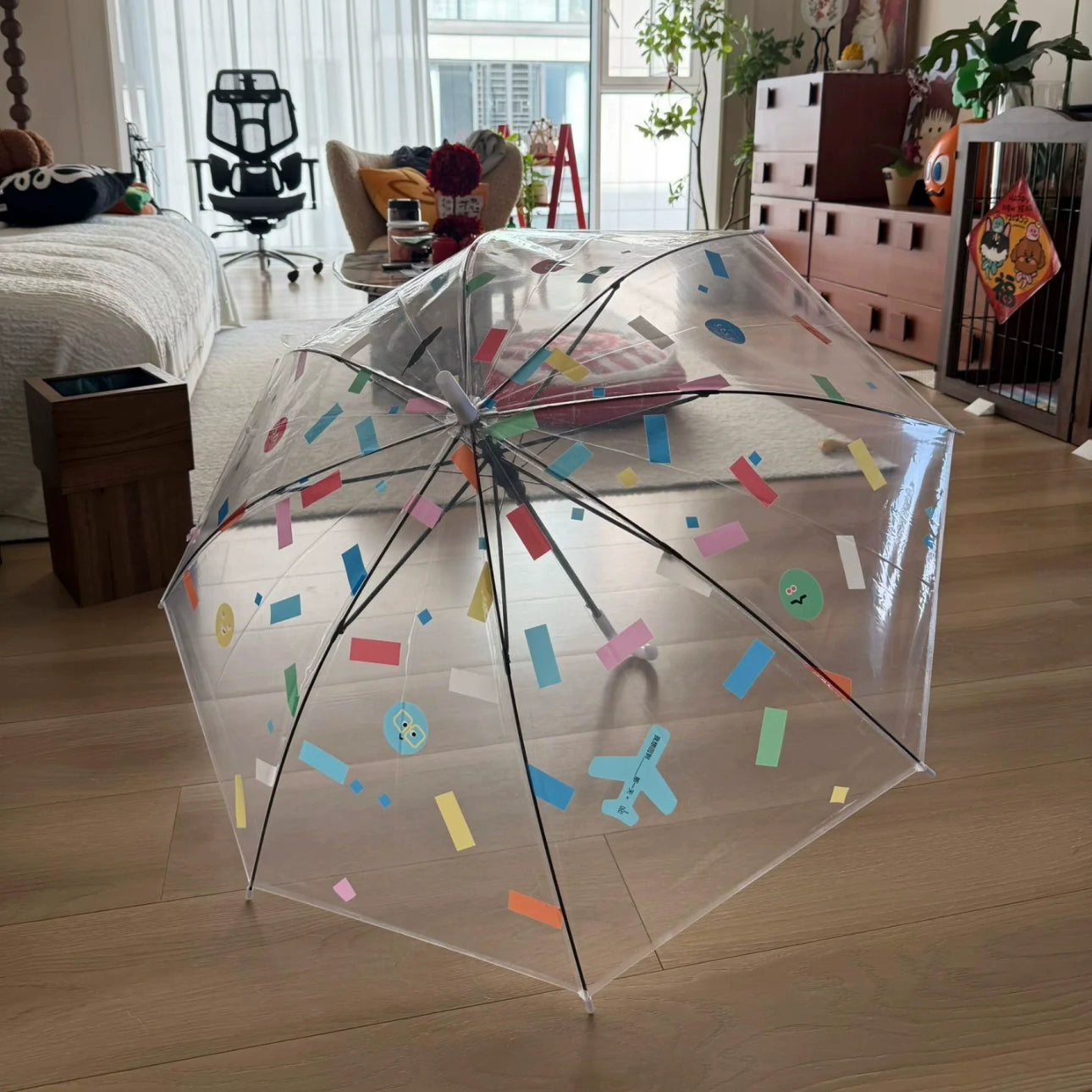 confetti umbrella