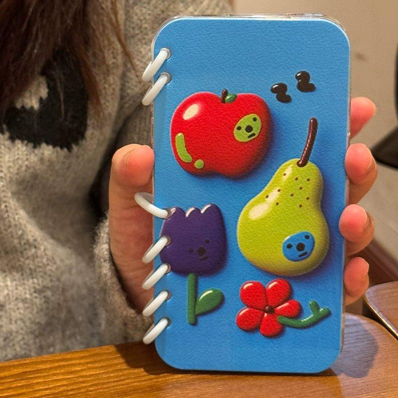 fruit notebook phone case