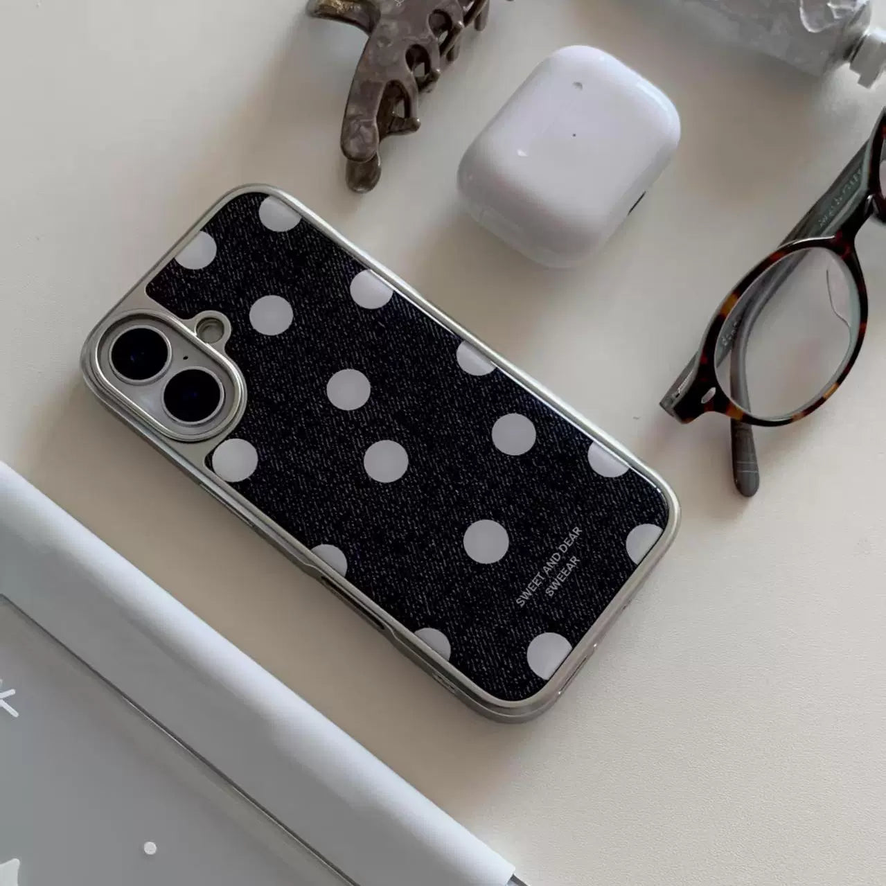 polka dots phone case