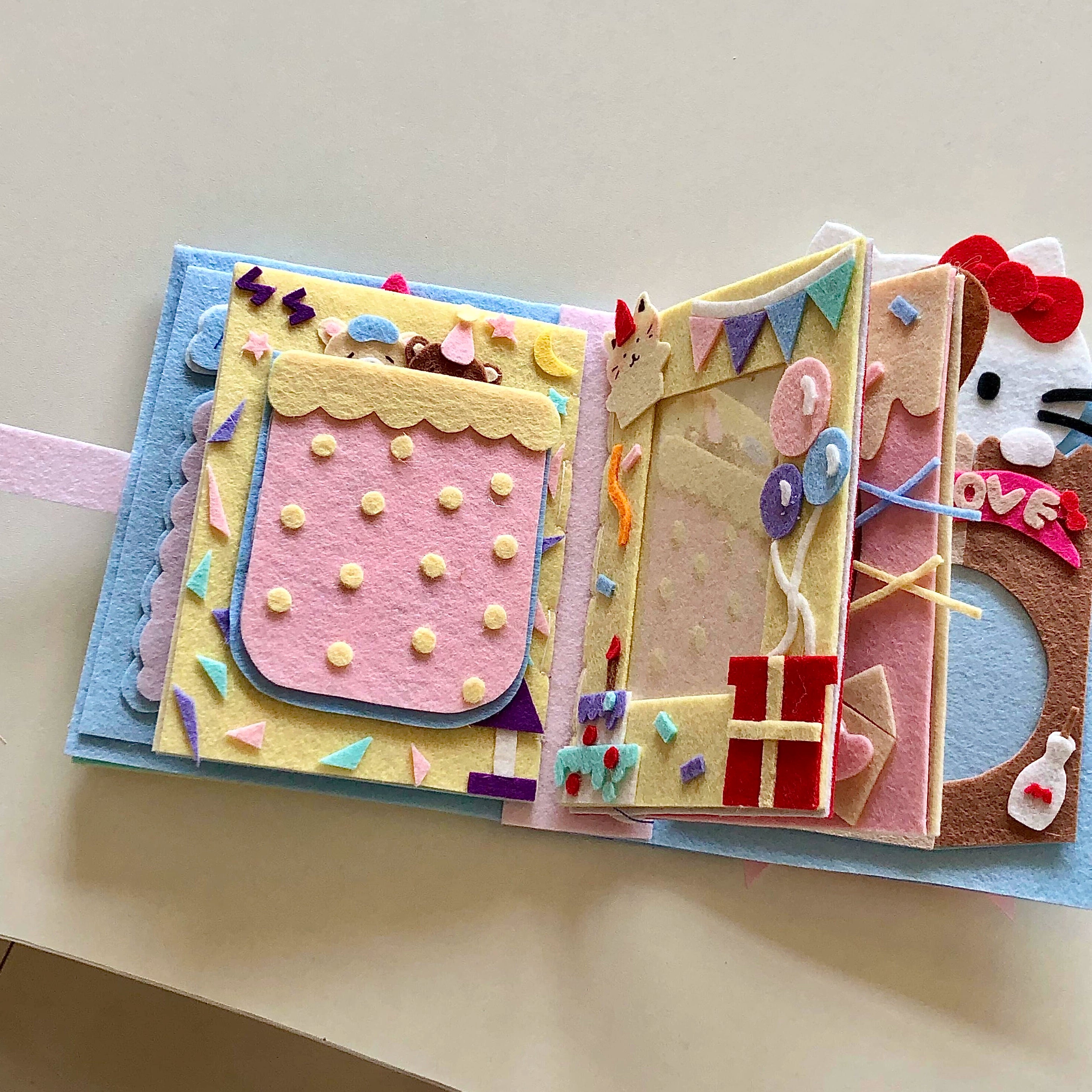 kitty april birthday photo album