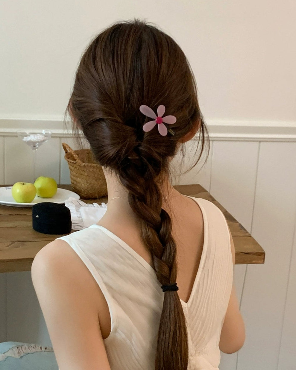 pretty daisy flower hairpin