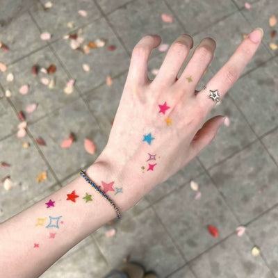star tattoo stickers