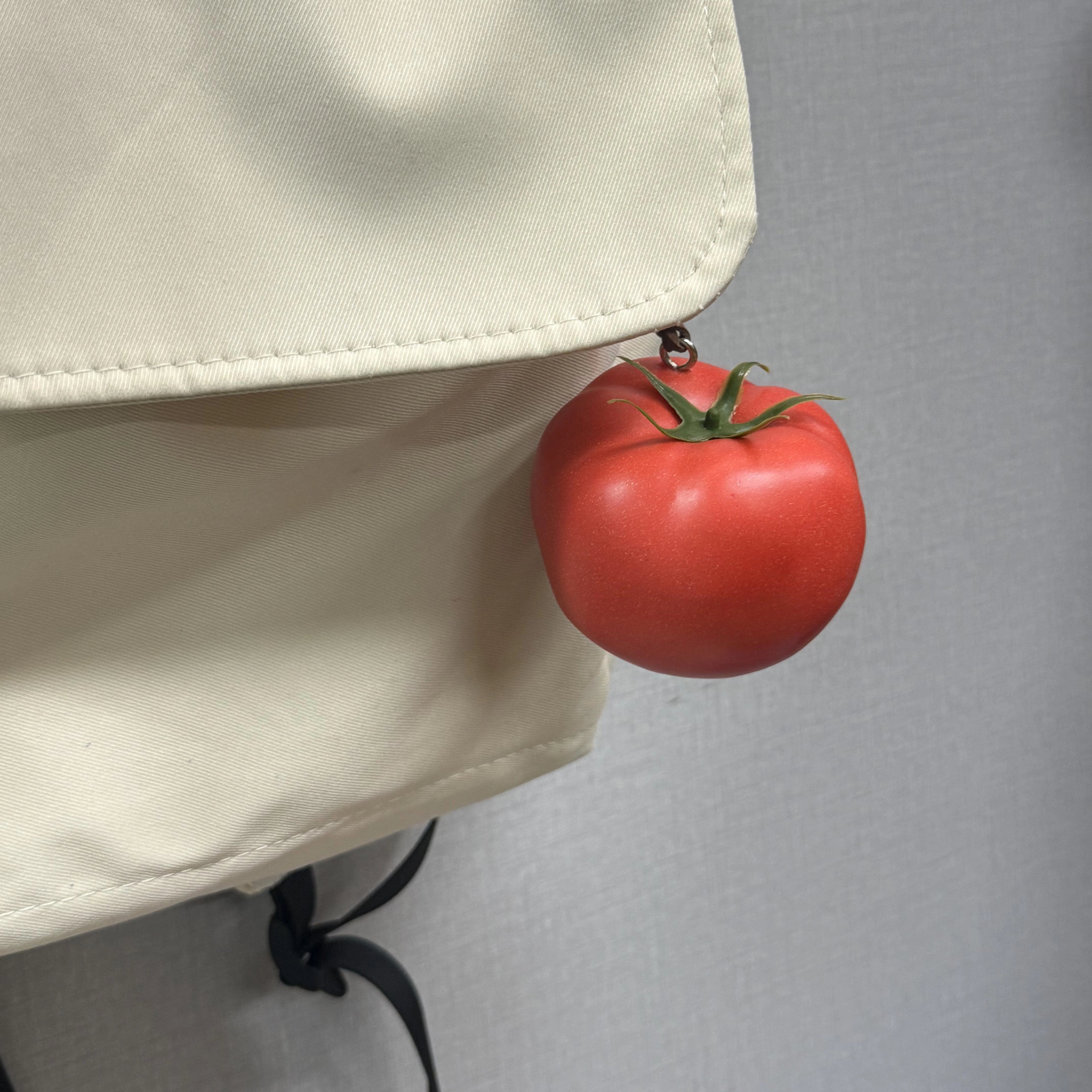 tomato pendant bag charm