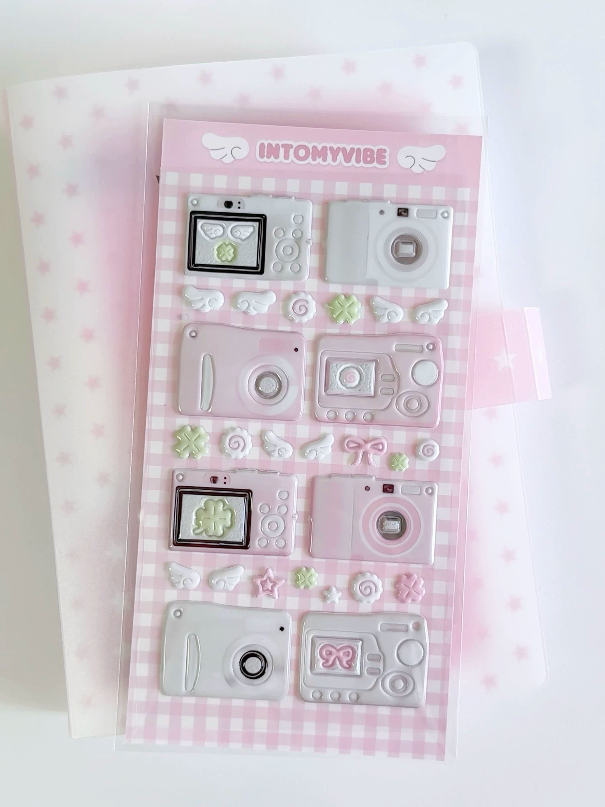 embossed bubble stickers