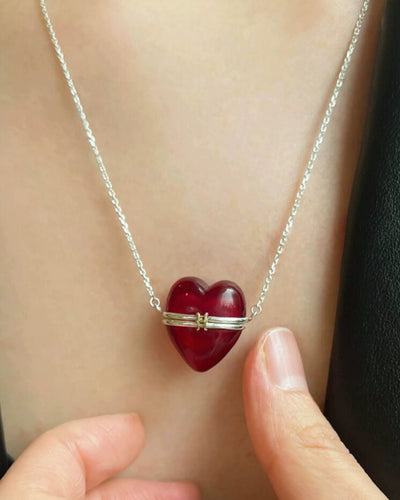 heart locket necklace