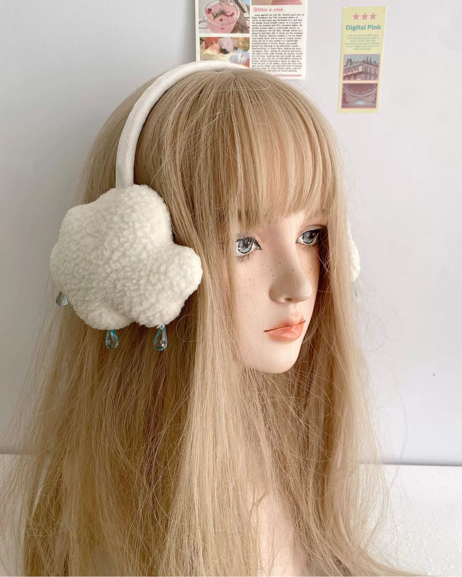 raining clouds earmuffs