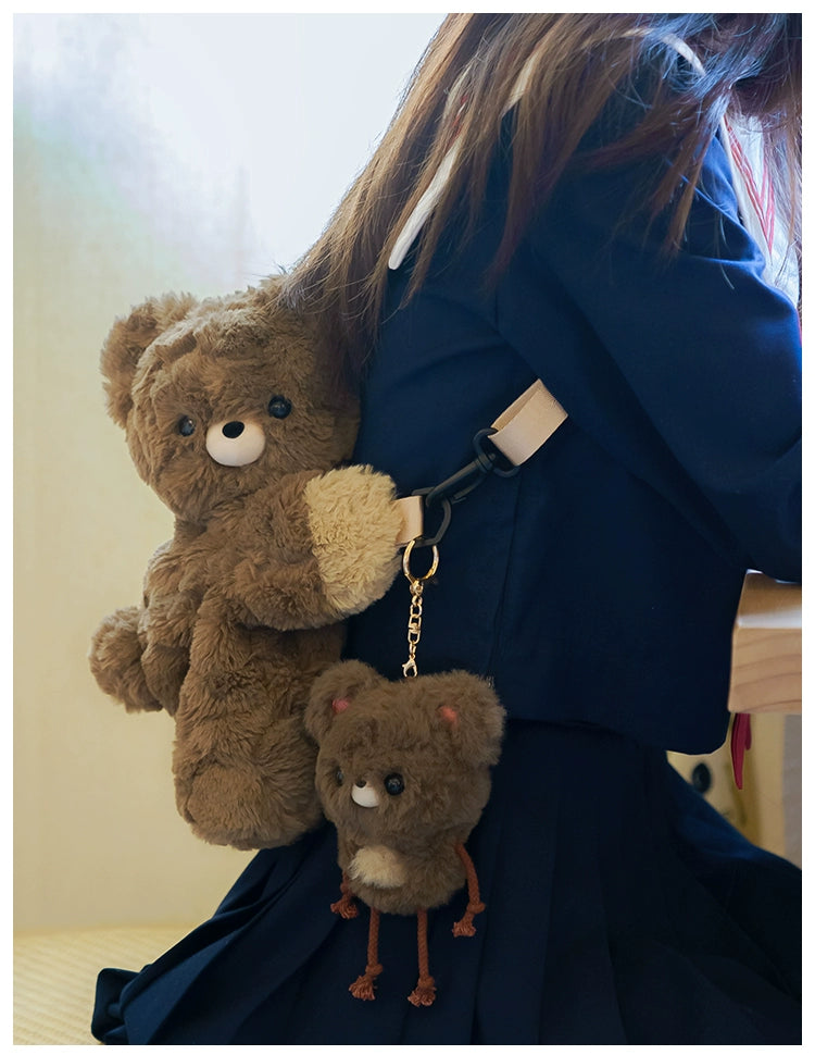 teddy bear cuddles bag