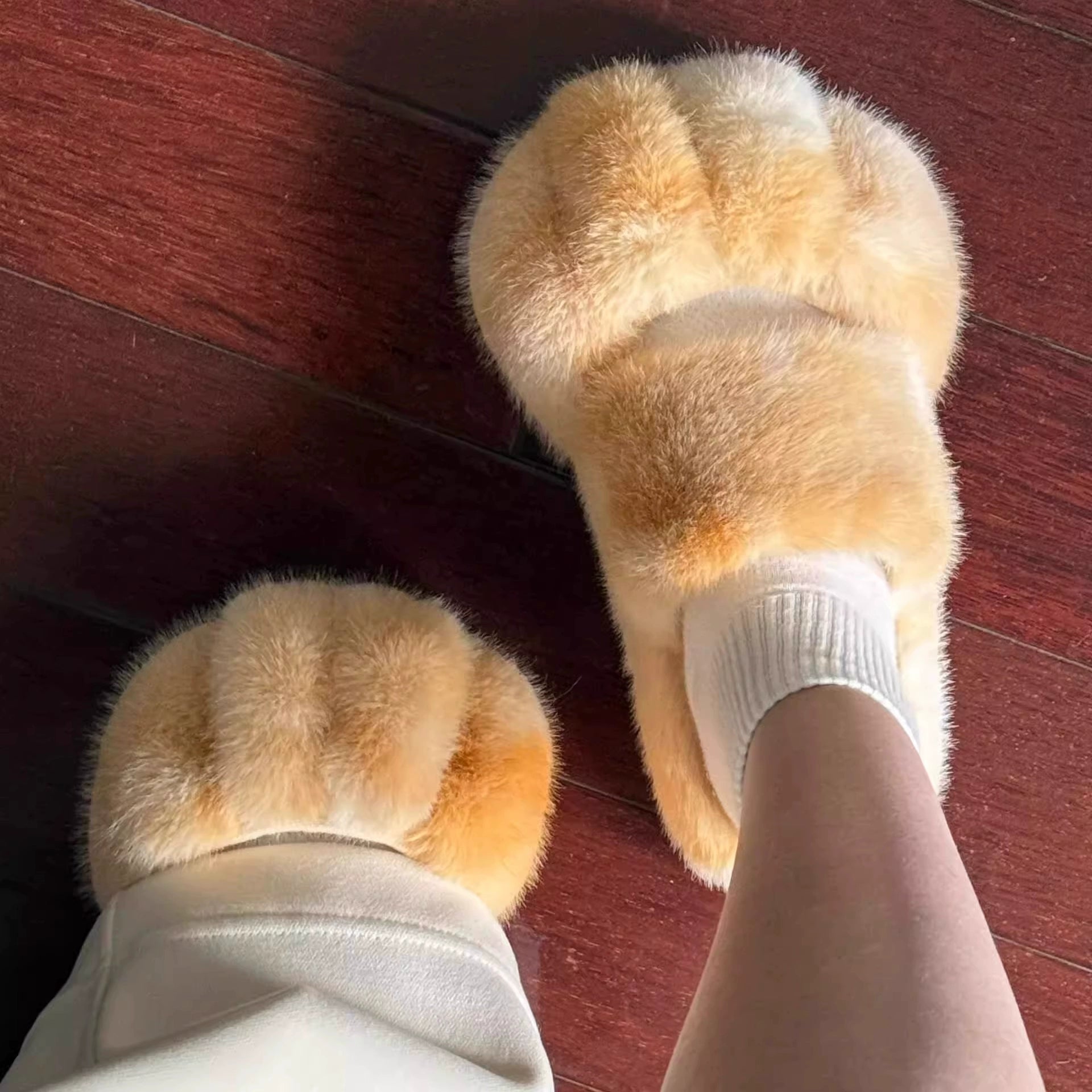 cat paw slippers