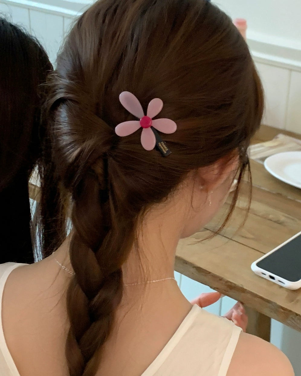 pretty daisy flower hairpin