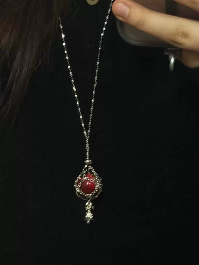 forbidden apple necklace 🍎✨