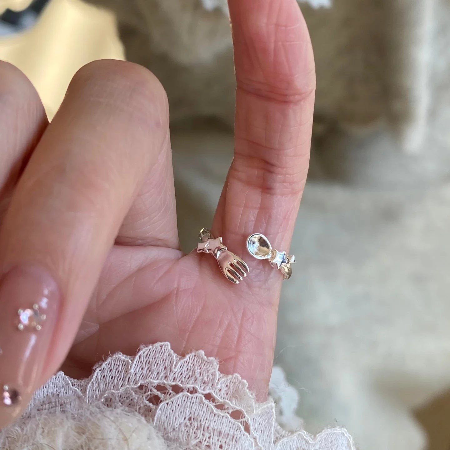 spoon and fork ring ✨🥄