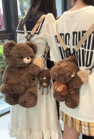 teddy bear cuddles bag