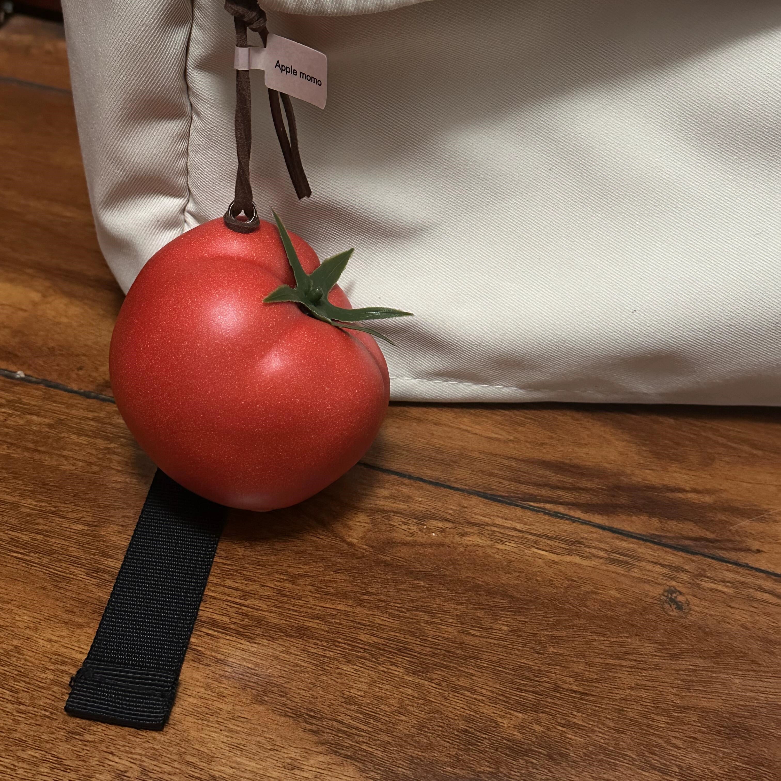 tomato pendant bag charm