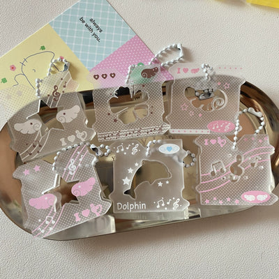 dreamy hallow pendant keychain