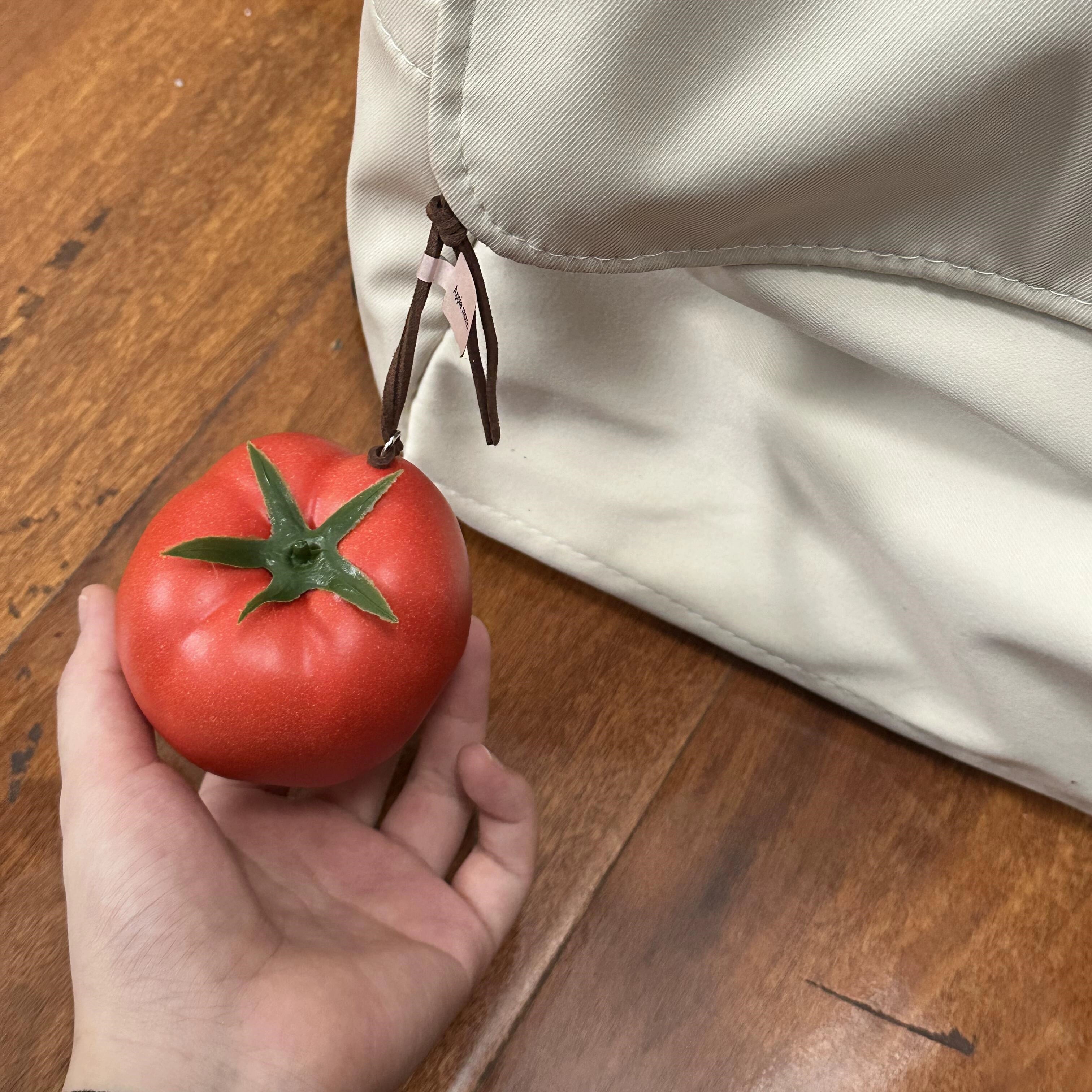 tomato pendant bag charm